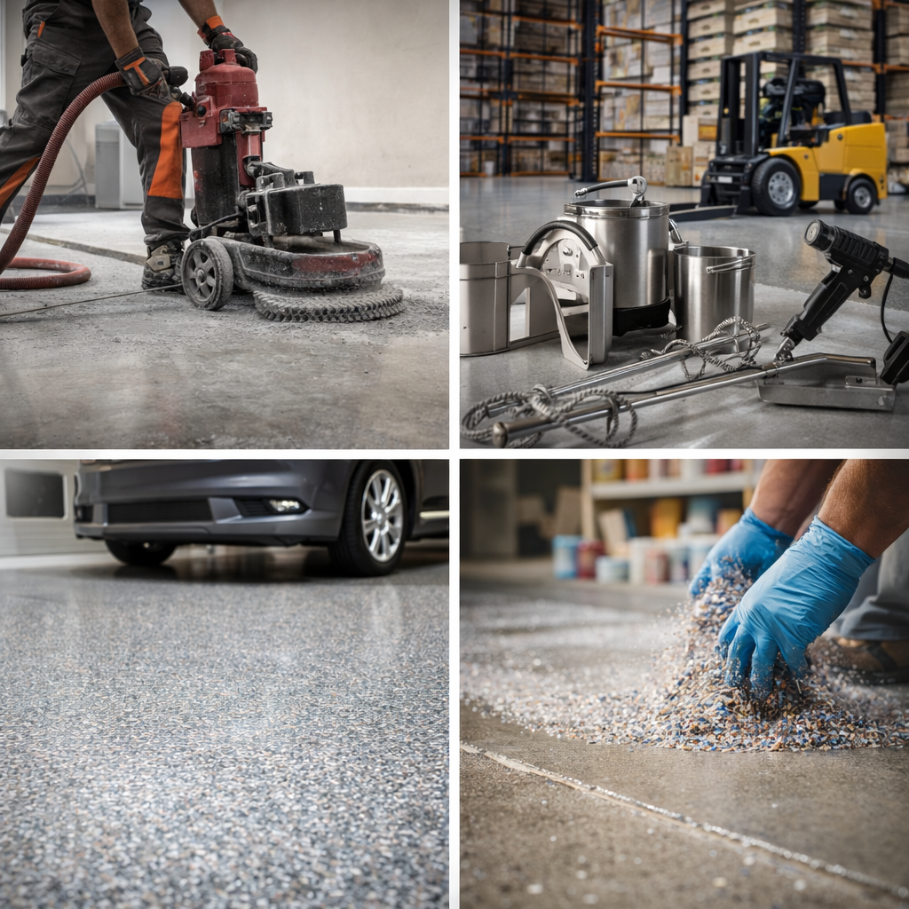 Charlotte Concrete Floor Supply for Contractors