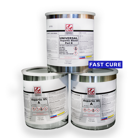 Aspartic 85 (fast-cure) LOW ODOR.