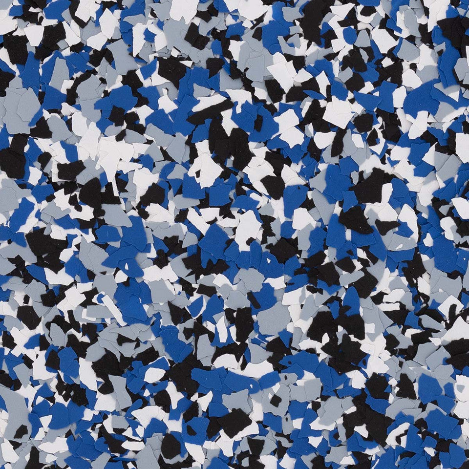 Dream Blue/Orbit - Vinyl Flake 1/4".