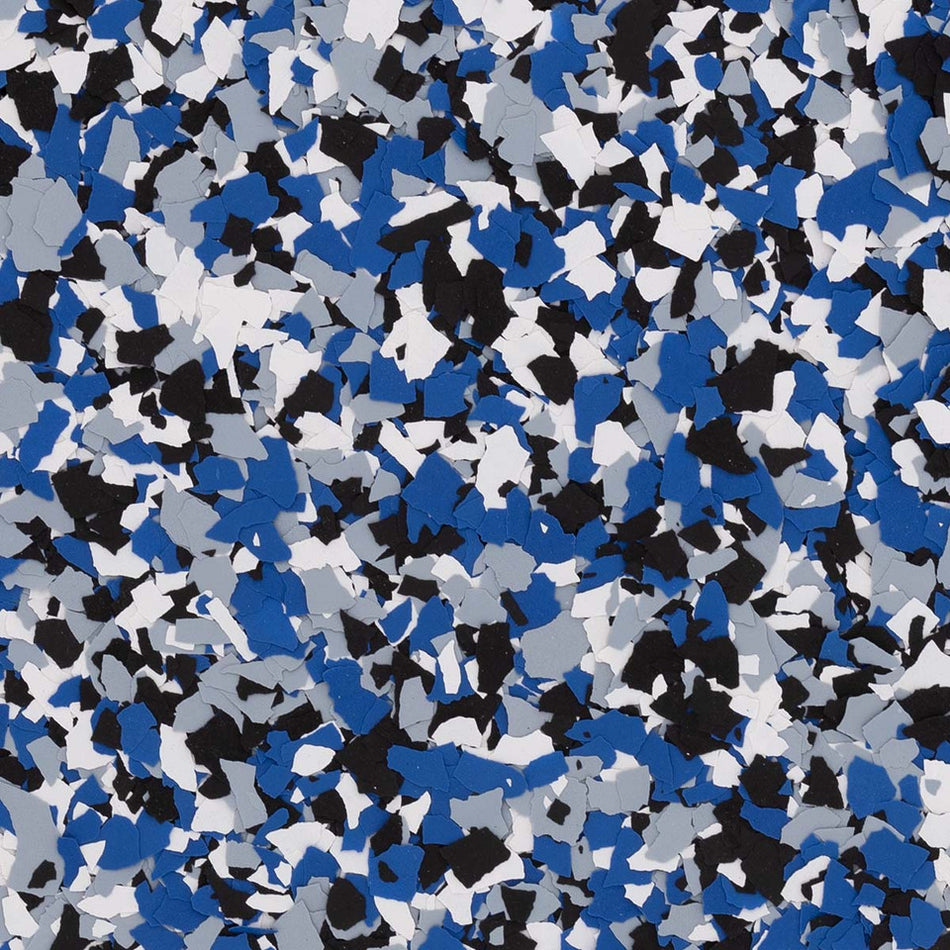 Dream Blue/Orbit - Vinyl Flake 1/4".
