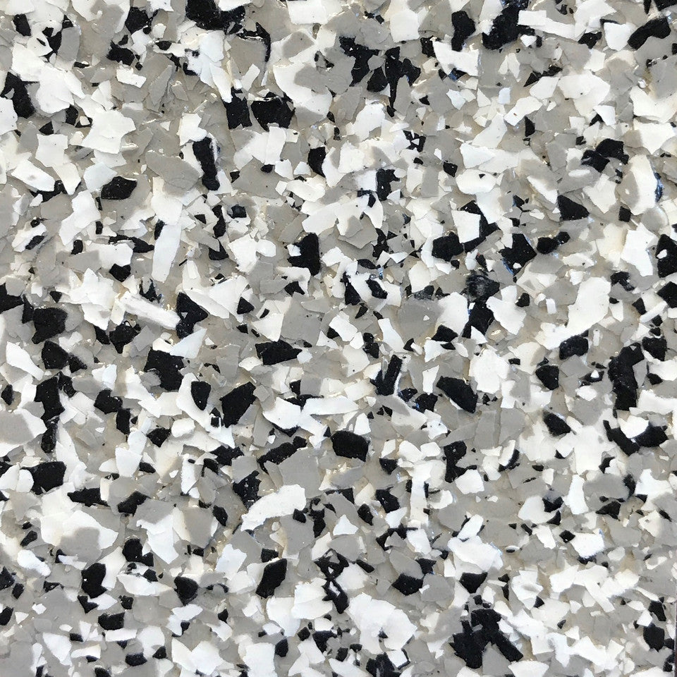Graphite/Crushed Granite - Vinyl Flake  1/8".